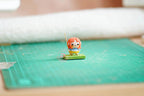 Orange Pirate Girl Amigurumi Micro crochet