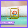 Orange Pirate Girl Amigurumi Micro crochet