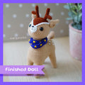 Yoko The Deer Amigurumi Doll