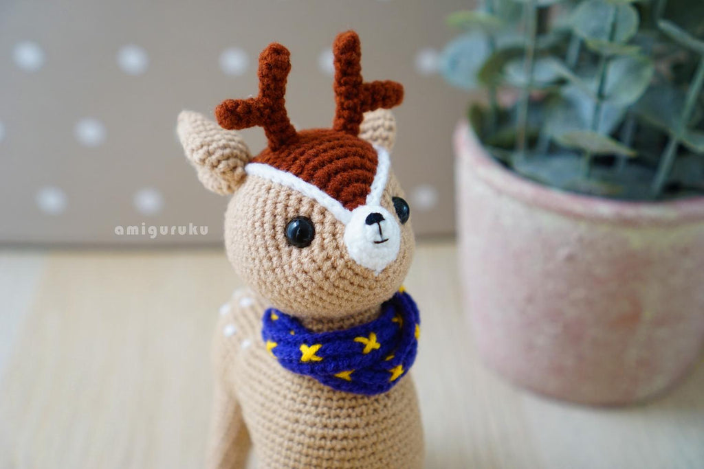Yoko The Deer Amigurumi Doll