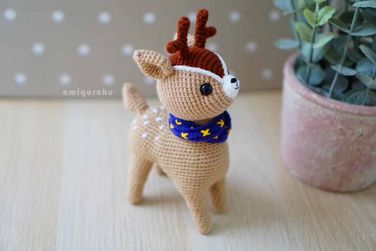 Yoko The Deer Amigurumi Doll